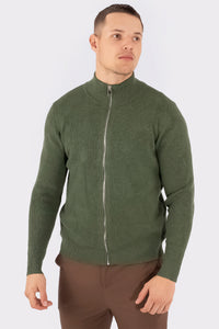 THE VALERIO FULL ZIP SWEATER