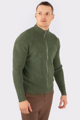 THE VALERIO FULL ZIP SWEATER