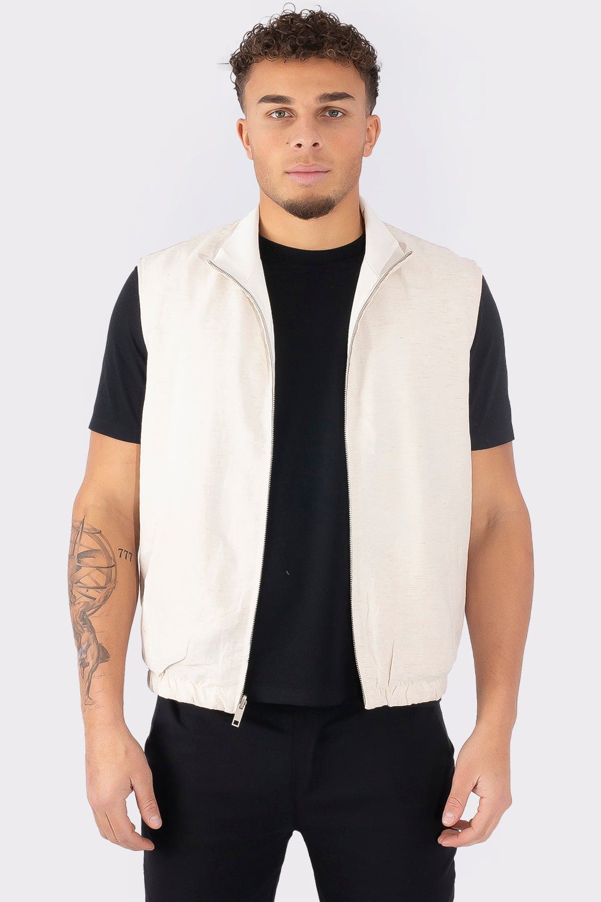 THE LINNEN REVERSIBLE GILET