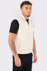 THE LINNEN REVERSIBLE GILET