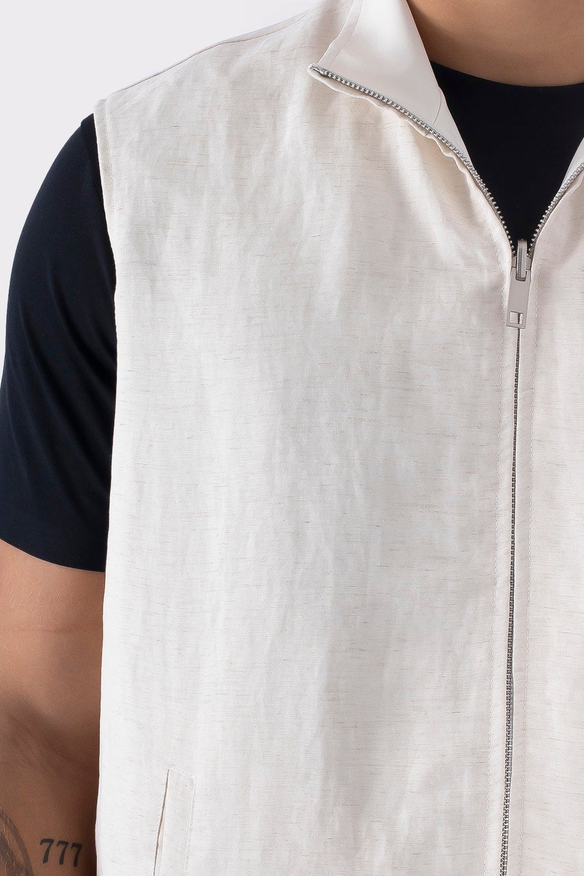 THE LINNEN REVERSIBLE GILET