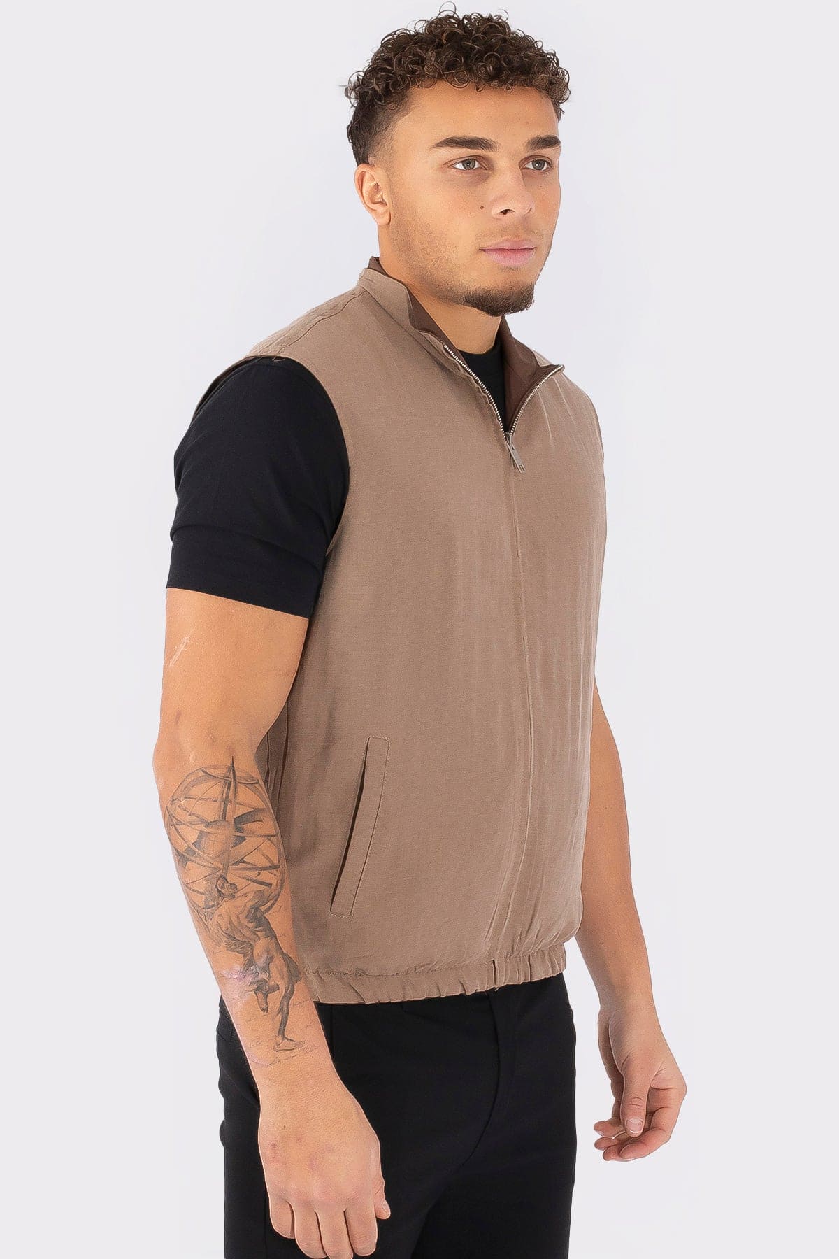 THE LINNEN REVERSIBLE GILET