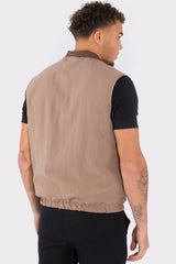 THE LINNEN REVERSIBLE GILET