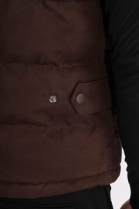 CASABLANCA SUEDE BODYWARMER