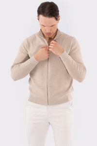 THE VALERIO FULL ZIP SWEATER