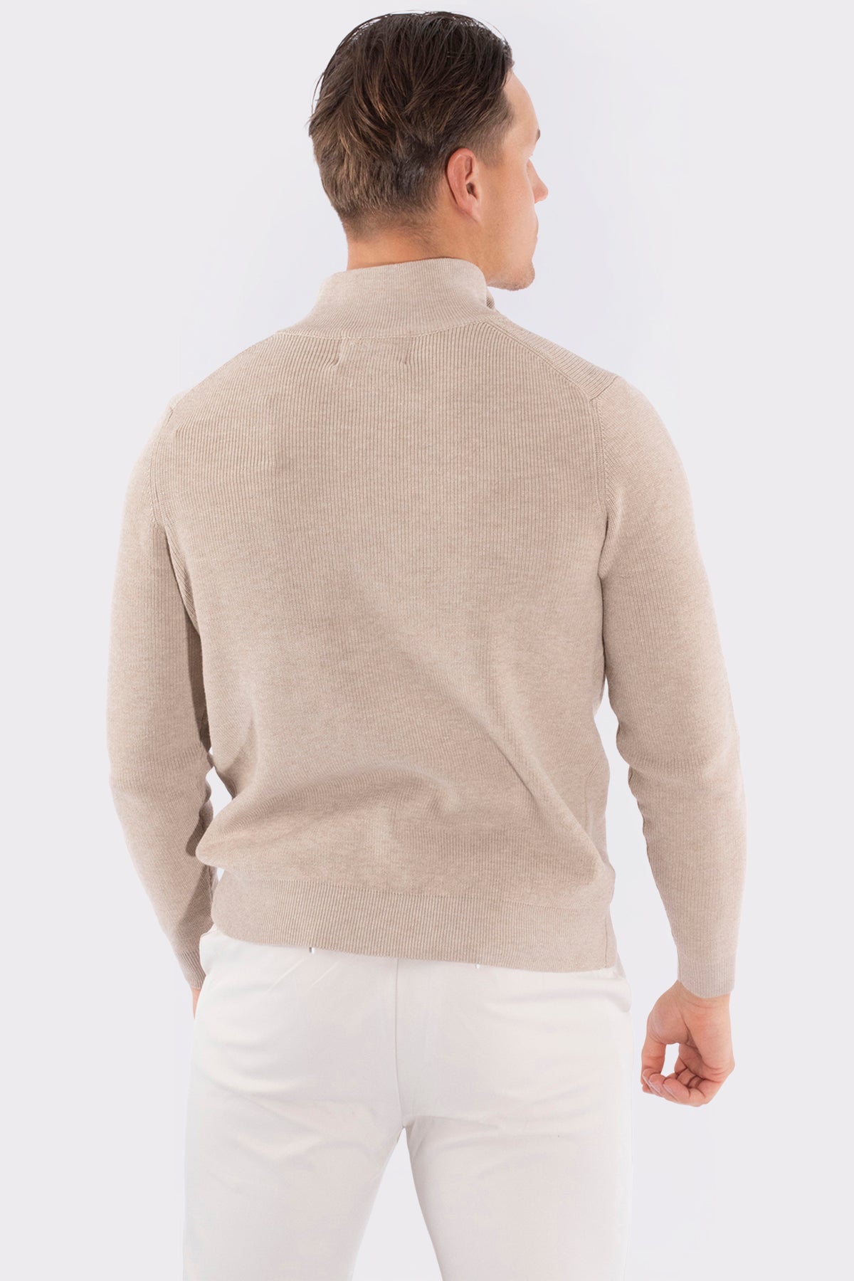 THE VALERIO FULL ZIP SWEATER