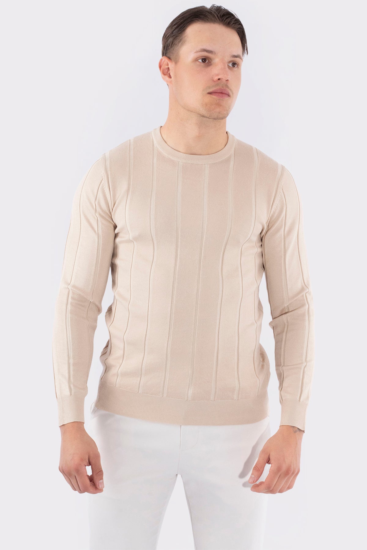 THE MAISON KNITTED CREWNECK SWEATER