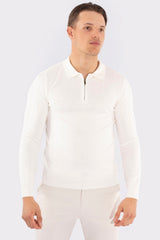 THE LUVIANO ZIPPED SWEATER