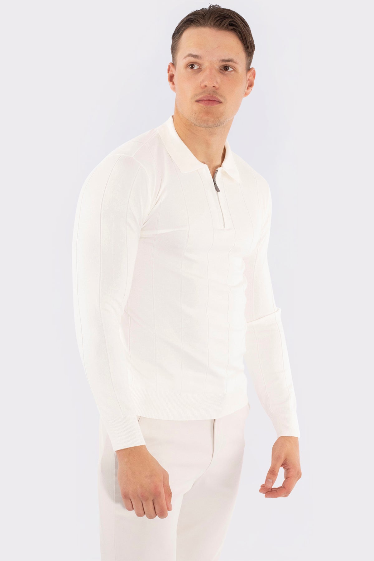 THE LUVIANO ZIPPED SWEATER