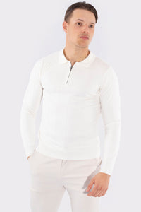 THE LUVIANO ZIPPED SWEATER