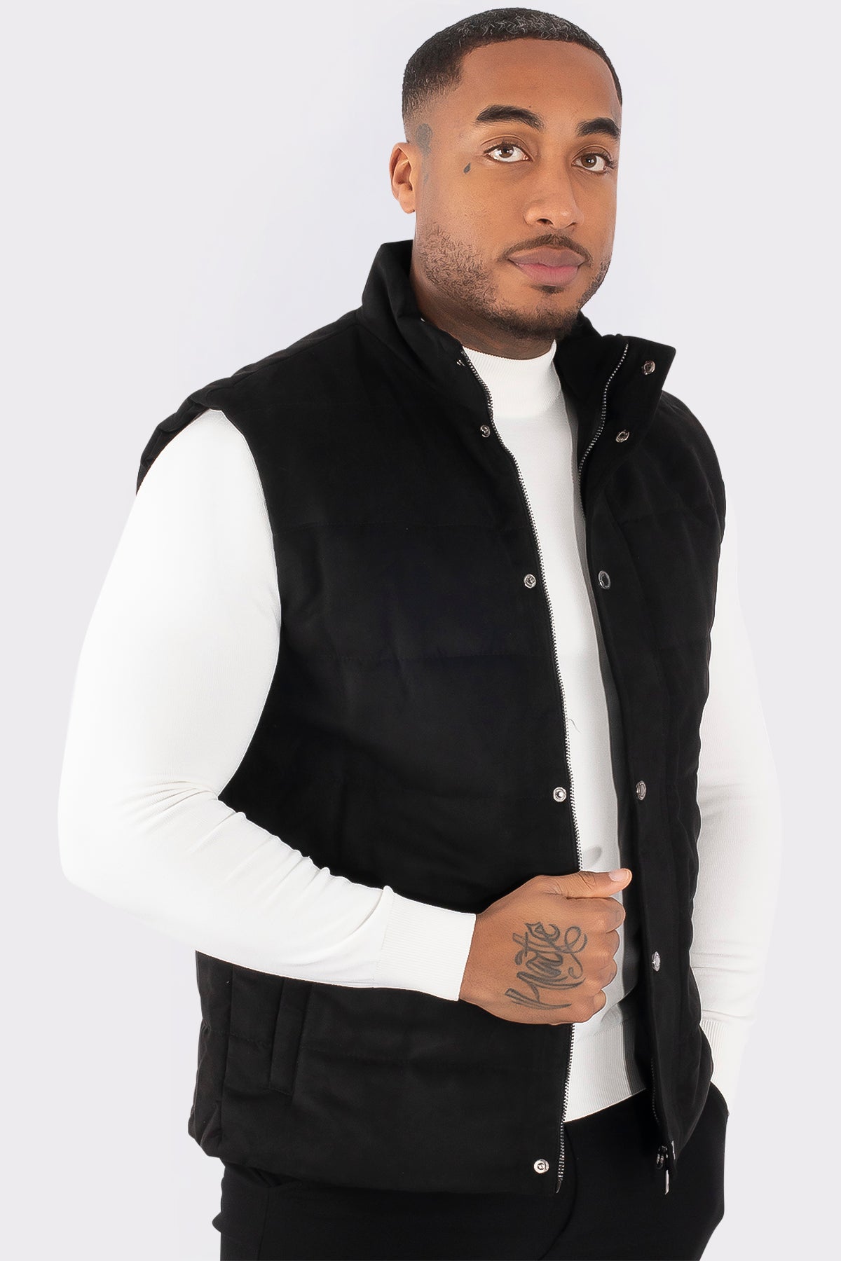 THE MONACO SUEDE BODYWARMER