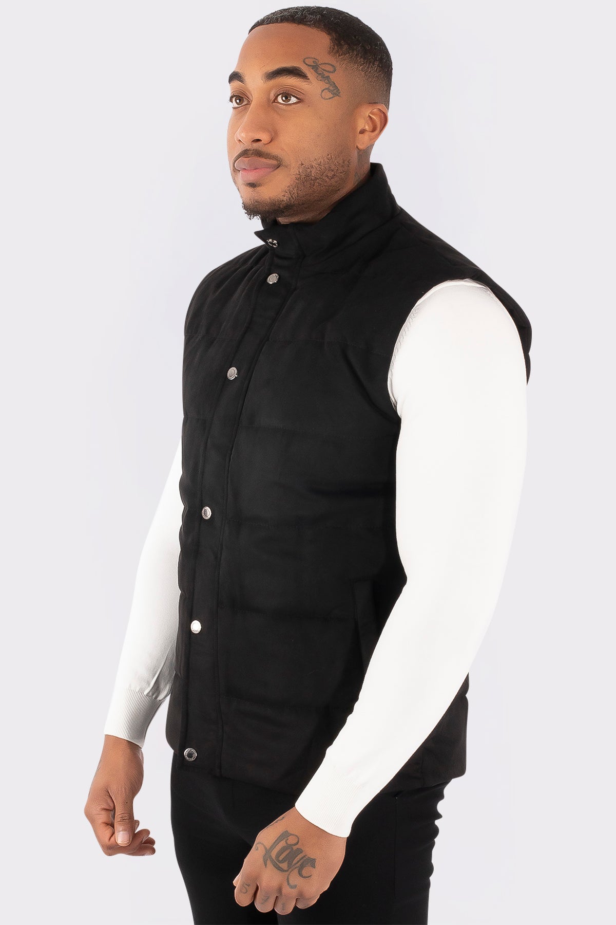 THE MONACO SUEDE BODYWARMER