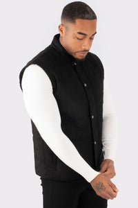 THE MONACO SUEDE BODYWARMER