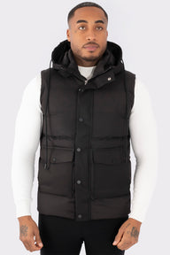 THE TWO-TONE HOODED BODYWARMER