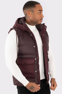 THE TWO-TONE HOODED BODYWARMER