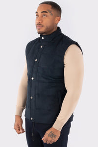 THE MONACO SUEDE BODYWARMER