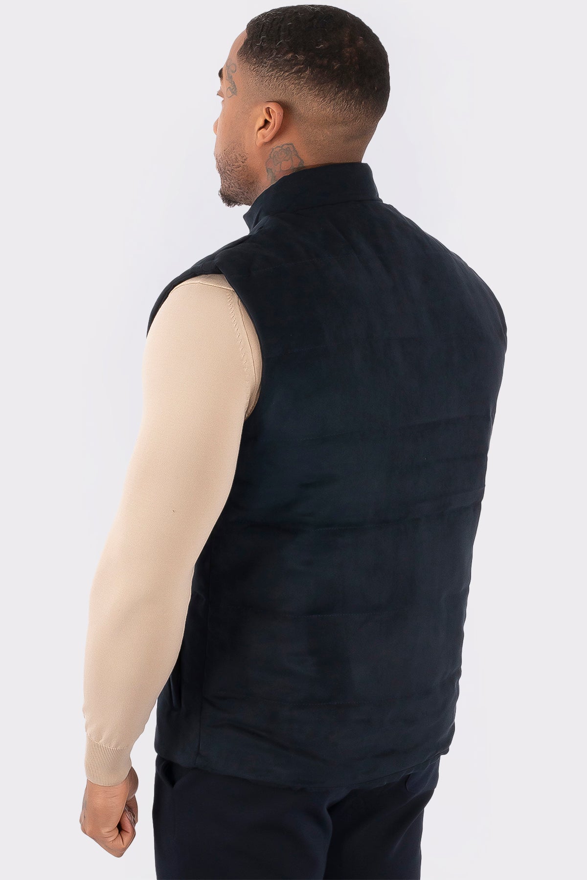 THE MONACO SUEDE BODYWARMER