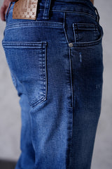 THE IKAO ZIPPED DENIM
