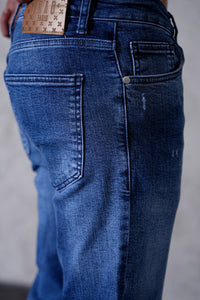 THE IKAO ZIPPED DENIM