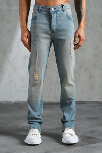THE IKAO ZIPPED DENIM