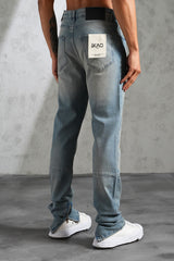 THE IKAO ZIPPED DENIM