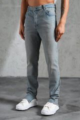 THE IKAO ZIPPED DENIM