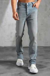 THE IKAO ZIPPED DENIM