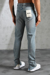 THE IKAO ZIPPED DENIM