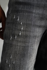 THE IKAO ZIPPED DENIM