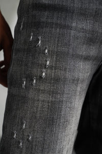 THE IKAO ZIPPED DENIM