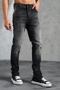 THE IKAO ZIPPED DENIM