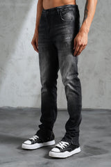 THE IKAO ZIPPED DENIM