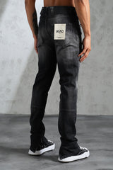 THE IKAO ZIPPED DENIM