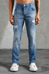 THE IKAO ZIPPED DENIM