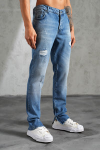 THE IKAO ZIPPED DENIM