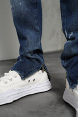 THE IKAO ZIPPED DENIM
