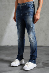 THE IKAO ZIPPED DENIM