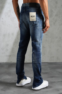 THE IKAO ZIPPED DENIM