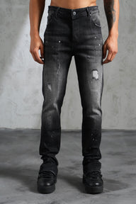 THE IKAO ZIPPED DENIM