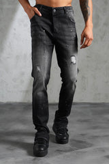THE IKAO ZIPPED DENIM