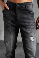 THE IKAO ZIPPED DENIM