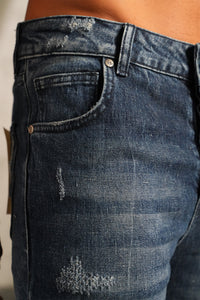 THE IKAO ZIPPED DENIM