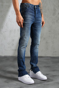 THE IKAO ZIPPED DENIM