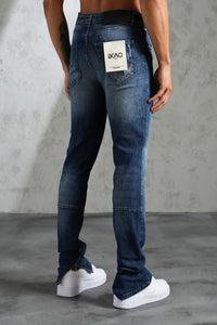 THE IKAO ZIPPED DENIM