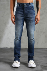 THE IKAO ZIPPED DENIM