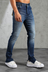 THE IKAO ZIPPED DENIM