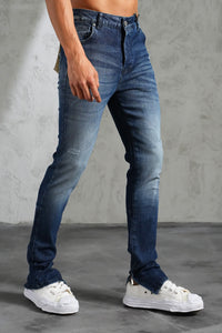 THE IKAO ZIPPED DENIM
