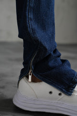 THE IKAO ZIPPED DENIM