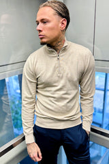 THE BARON ZIPPED TURTLENECK
