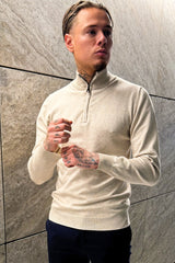 THE BARON ZIPPED TURTLENECK